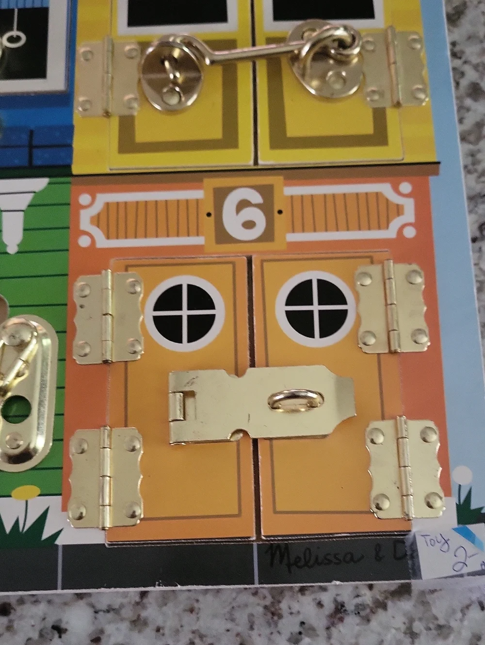 Melissa & Doug House Latches Busy 🛹